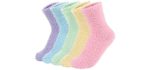 Zando Women's Super Soft Socks - Soft Cozy Socks