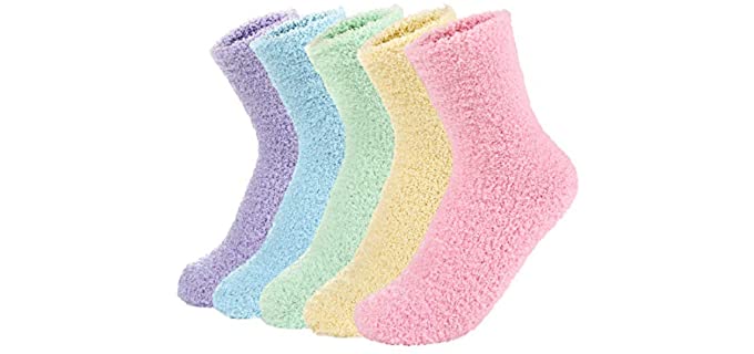 Zando Women's Super Soft Socks - Soft Cozy Socks