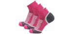 Zensah Unisex Wool Running Socks - Best Athletic Socks