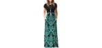 Auselily Women's Casual - Maxi Dress