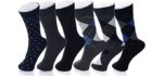 Alpine Swiss Men's Cotton - Dress Socks