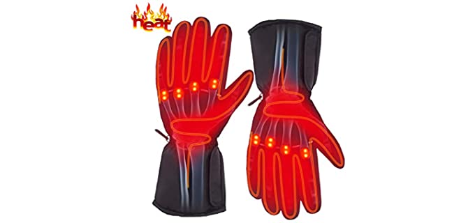 Autocastle Unisex Rechargeable - Heated Gloves