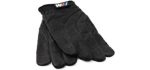 BMW Men's BMW Driving Gloves - Black Leather Driving Gloves