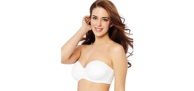 Bali Women's Saggy Breasts Strapless Bra - Best Strapless Bra for Saggy Breasts