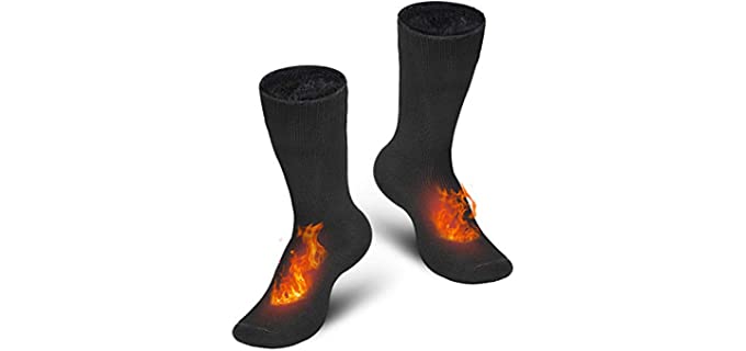 Bymore Men's Thermal - Heated Winter Sock