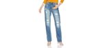 Calvin Klein Women's Straight Fit - Good Fitting Jeans