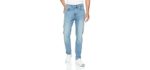 Calvin Klein Men's Skinny Fit Jeans - Light Blue Skinny Jeans