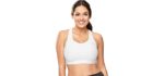 Champion Women's Plus-Sizes;Vented;Colors Available - Sports Bra for Large Breasts