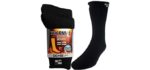 DG Hill Men's heat Trapping - Winter Socks