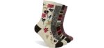 EnerWear Women's Hiking Socks Women's - Merino Wool Socks Hiking