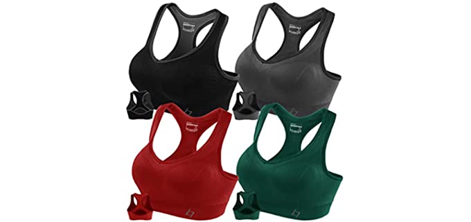 FITTIN Women's Sports Push Up Bra - Best Padded Bra