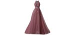 Fanciest Women's halter - Prom Dress