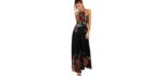 Floerns Women's Sleeveless - Halter Neck Maxi dress