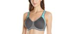 Freya Women's Freya Underwire Sports Bra for Large Breasts - 