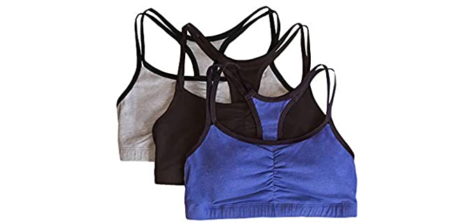 Fruit of the Loom Women's Spaghetti - DD Cup Size Sports Bra