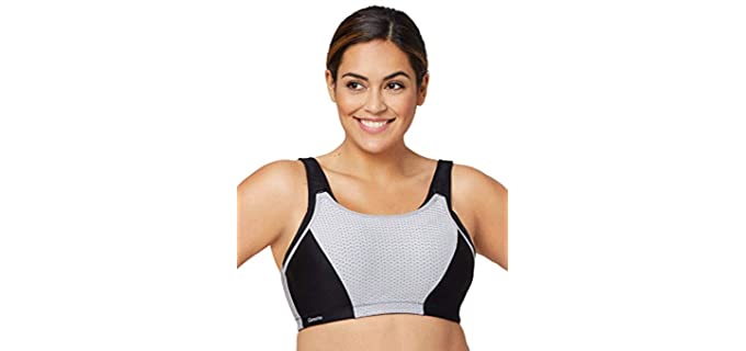 Glamorise Women's Full Figure - Sports Bra for Large Breasts