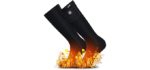 The Sun Will Unisex Foot Warmer Socks - Thermal Warm Socks