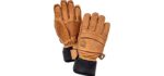 Hestra Men's Leather Winter Gloves - Best Men's Leather Gloves for Winter