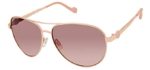 Jessica Simpson Unisex Metal Aviator Sunglasses - Best Aviator Sunglasses for Unisex