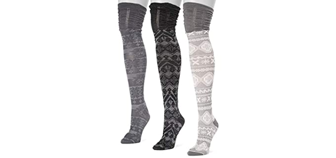 Muk Luks Women's Over The Knee Socks - Best Over The Knee Socks