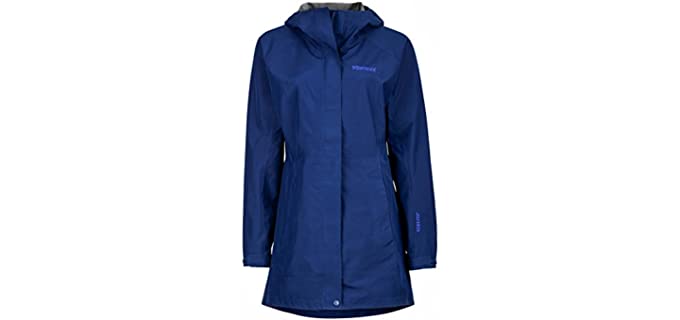 Marmot Women's Lightweight Waterproof Rain Jacket - Best Lightweight Rain Jacket for Travel