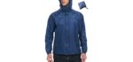 KPSUN Men's Waterproof - Lightweight Rain Jacket