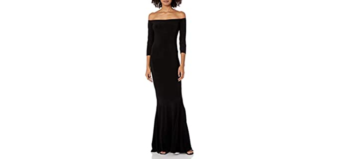 Norma Kamali Women's Fishtail Gown - Fishtail Maxi Dress