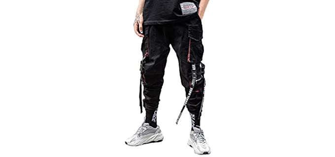 Nutriangee Men's Punk - Cargo Pant