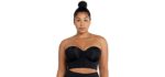 PARFAIT Women's Full Figure Strapless Bustier - Best Strapless Bustier