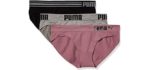 Puma Women's Seamless - Three Pack Underwear