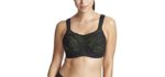 Panache Women's Underwired Sports Bra for Large Breasts - Best Sports Bra for Large Breasts High Impact