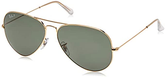 Ray-Ban Unisex Polarized Aviator Sunglasses - Best Polarized Aviator Sunglasses