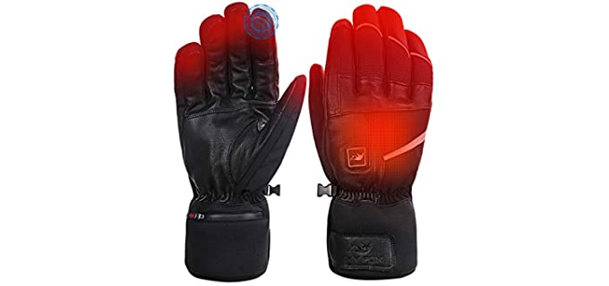 Savior Heat Unisex Electric Heated Gloves - Best Heated Gloves Liners