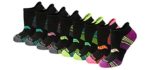 Saucony Women's Athletic Socks - Performance Heel Tab Athletic Socks (8 & 16 Pairs)