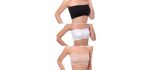 Venbond Women's 1-4 Pack - Strapless D Cup Sports Bra