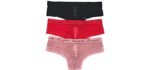 Victoria's Secret Women's Pink Cheekster Underwear - Victoria Secret Pink Underwear