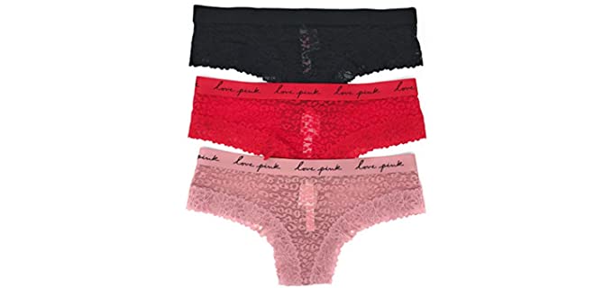 Victoria's Secret Women's Pink Cheekster Underwear - Victoria Secret Pink Underwear