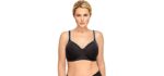 Wacoal Women's Sports Bra Large Bust - Best Unlined Bra