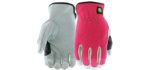 West Chester John Deere Women's Split Cowhide - Leather Work Gloves