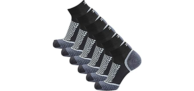 Zensah Unisex Wool Running Socks - Best Ankle Socks