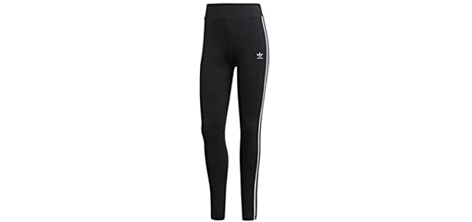 Adidas Women's Striped Leggings - Striped Leggings Workout