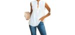 Diukia Women's Summer - Tops for Flat Chest
