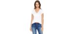 Enza Women's Essential - Supima Cotton Shirt for Jeans