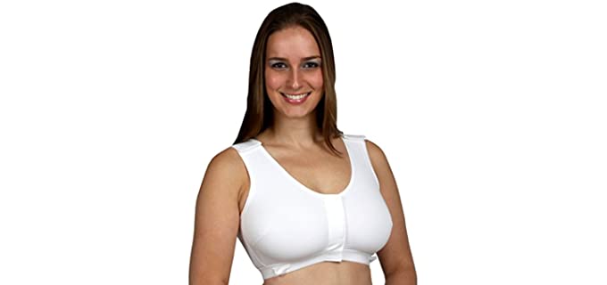 Gentle Touch Women's Surg-Ease - Plus Size Bras Post Shoulder Surgery