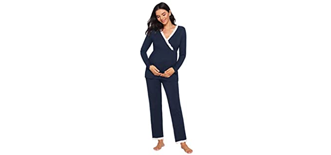 Latuza Women's Maternity - Postpartum Pajamas