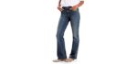 Levi’s Women's Classic - Curvy Petite Style Bootleg Jeans