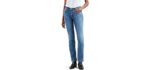 Levi’s Women's 505 - Straight Cut Cowboy Boot Jeans