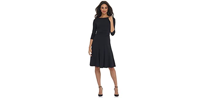 Rekucci Women's Flippy - Dinner Dates Fit and Flare Dress