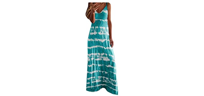 Shakumy Women's Summer - Boho Beach Dress