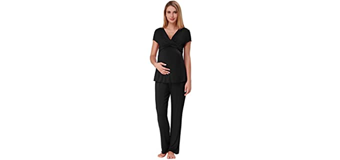 Zexxxy Women's Ultra Soft - Pajamas for Postpartum